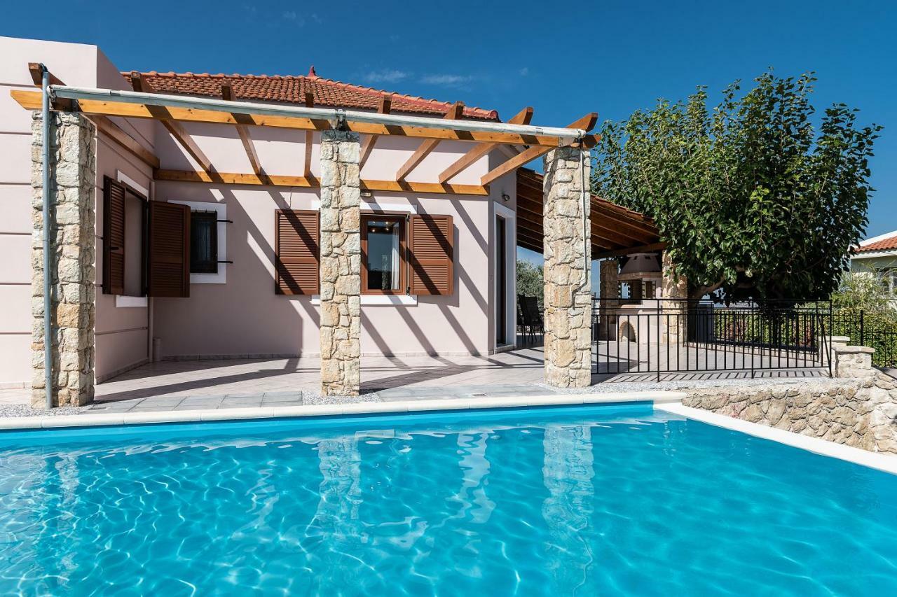 Villa Lila Hill House Stalós Exterior foto